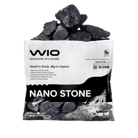 WIO Darwin Black/Midnight Lava Nano Rock - 1.5KG