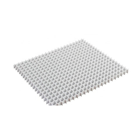 White Acrylic Egg Crate - 48"x24"