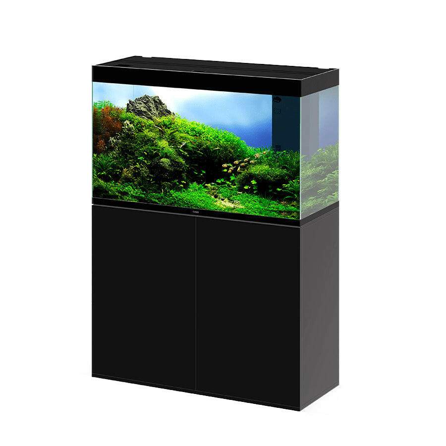 Ciano Emotions Pro 100 Black Aquarium and Black Cabinet.