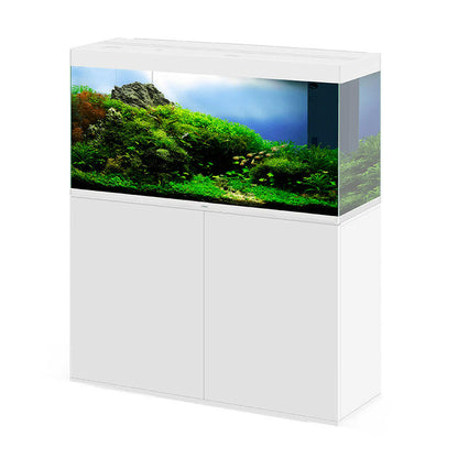 Ciano Emotions Pro 120 White Aquarium And White Cabinet.