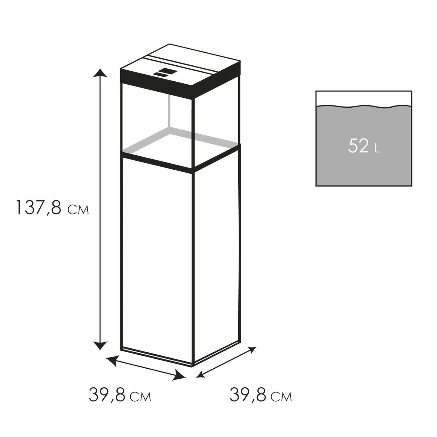 Ciano Emotions Pro 40 Mystic Aquarium and Mystic Cabinet.