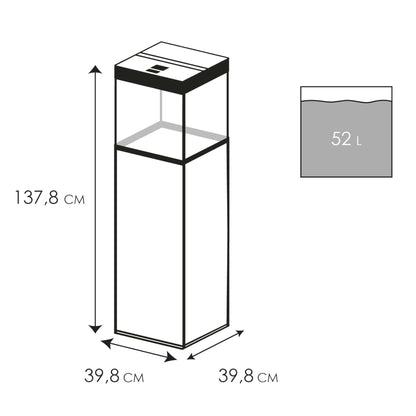 Ciano Emotions Pro 40 Mystic Aquarium and Mystic Cabinet.