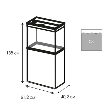 Ciano Emotions Pro 60 Mystic Aquarium And Mystic Cabinet.