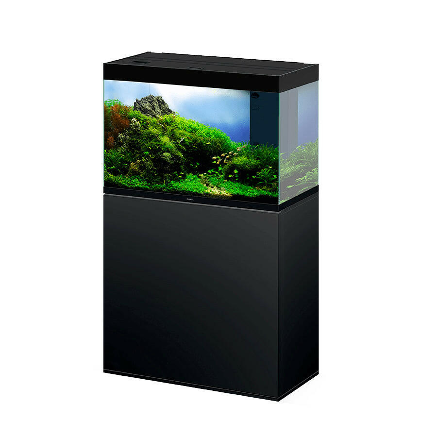 Ciano Emotions Pro 80 Black Aquarium And Black Cabinet.