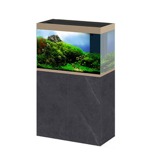 Ciano Emotions Pro 80 Mystic Aquarium And Black Marble Cabinet.