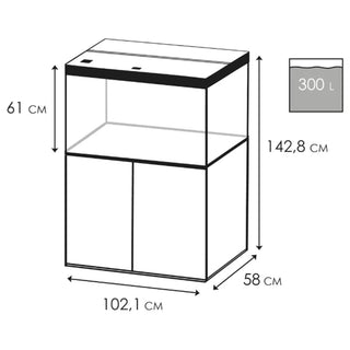 Ciano Emotions Pro 100 Deep Aquarium and Cabinet