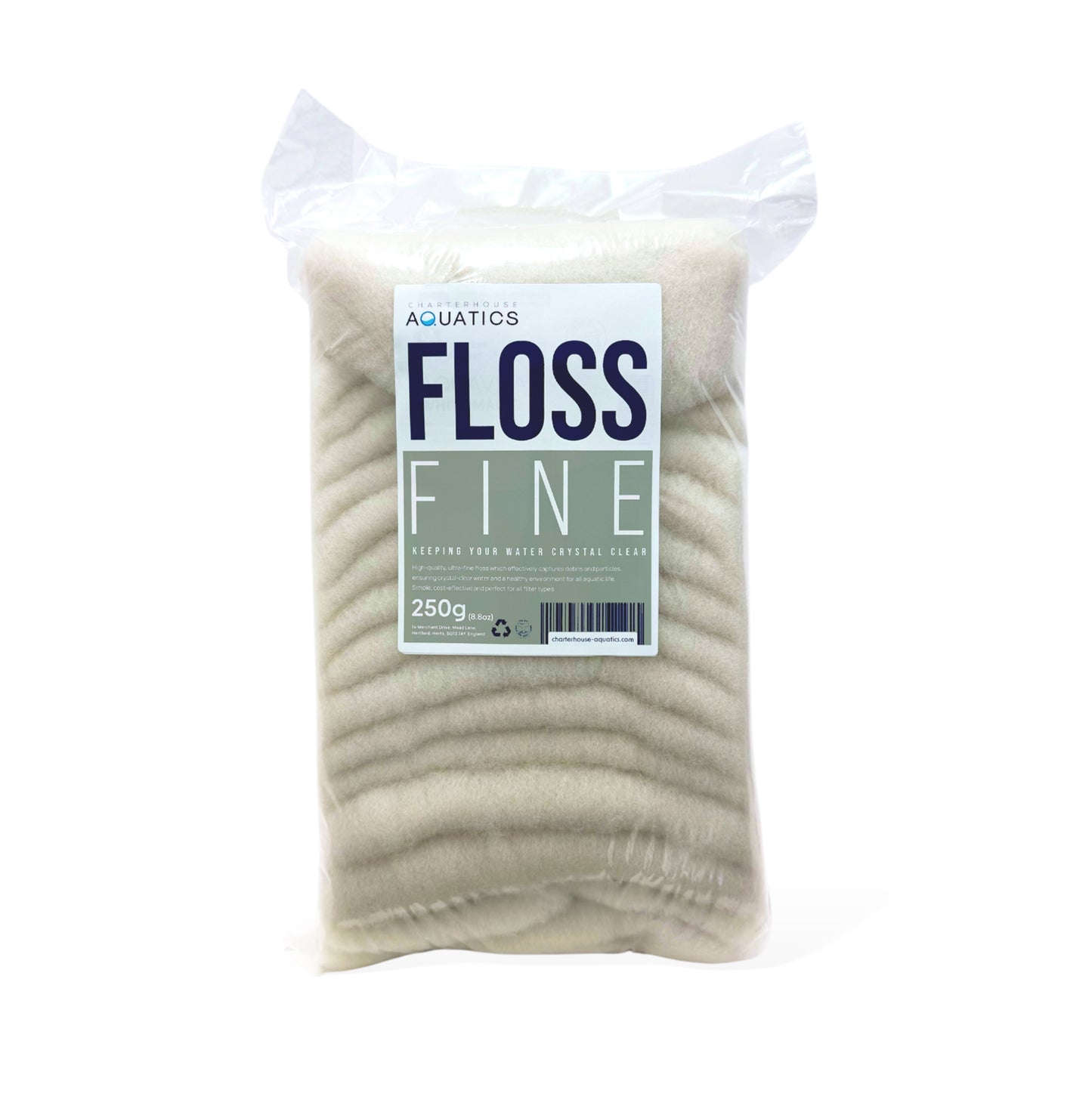 Charterhouse Fine Filter Floss - 250g