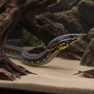 Fire Eel Mastacembelus Erythrotaenia