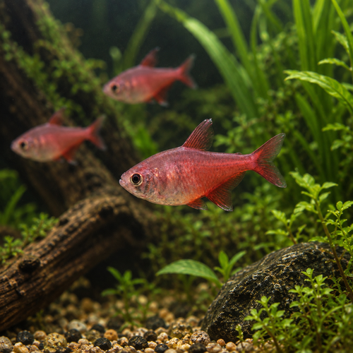 Flame Pink Salmon Tetra
