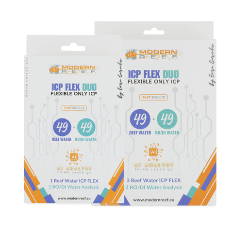 Modern Reef Flex Duo ICP Tests