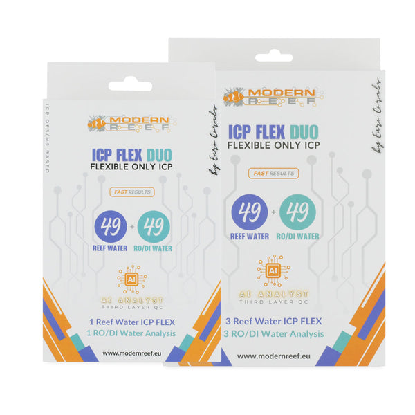 Modern Reef Flex Duo ICP Tests