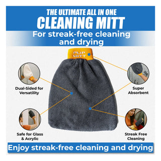 Flipper Flip-Mitt 2-in-1 Cleaning Mitt