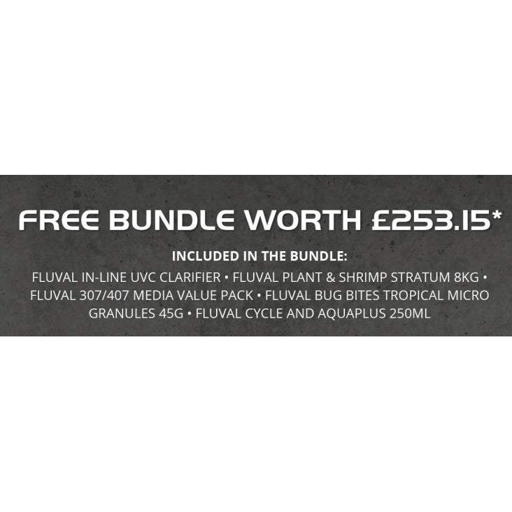 Fluval Siena 272 Aquarium and Cabinet With Free Bundle