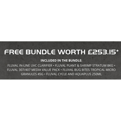 Fluval Siena 272 Aquarium and Cabinet With Free Bundle