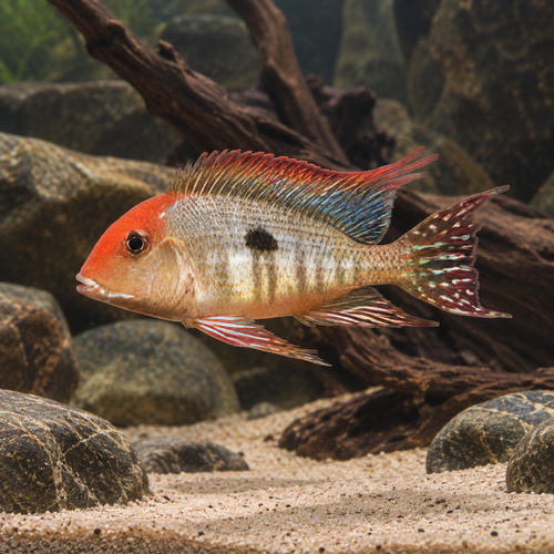 Geophagus Tapajos Hondae Orange Head