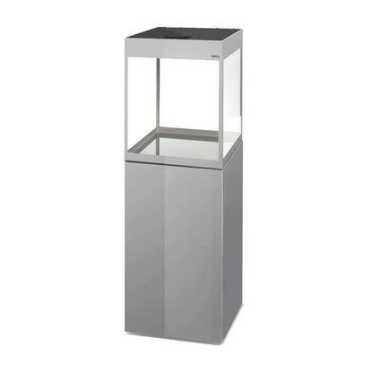 Aquael Glossy Cube Aquarium and Cabinet - Grey