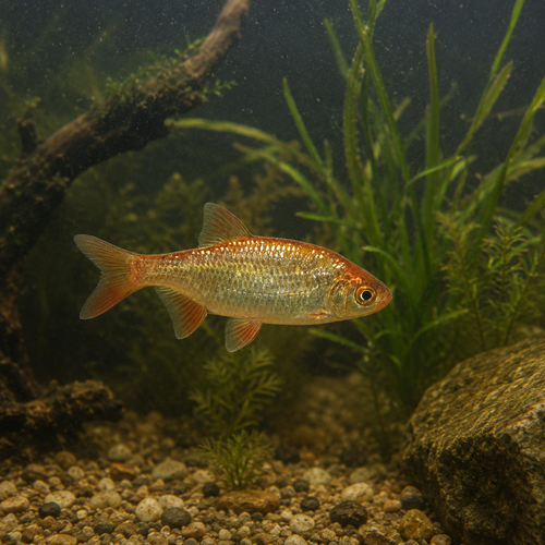 Golden Rudd Scardinius Erythrophthalmus