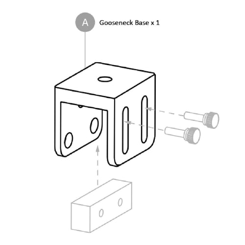 Kessil Gooseneck Base
