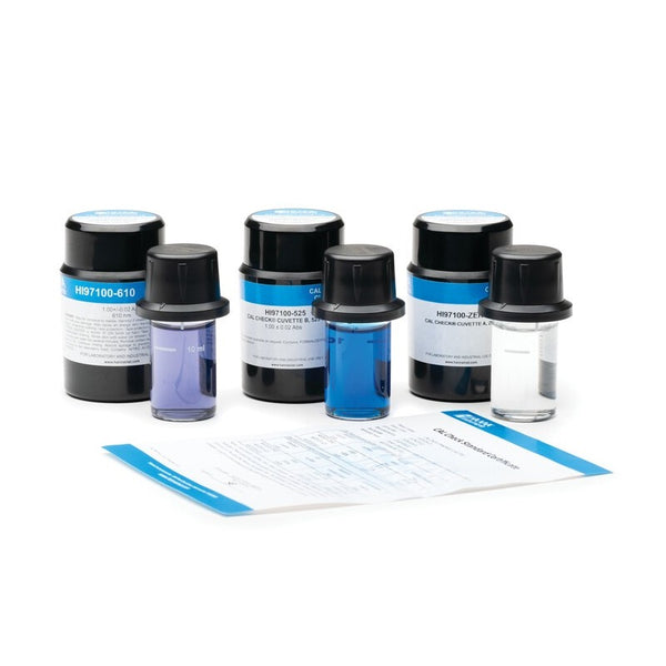 Hanna Cal Check Standards for HI-97105 Cuvette Kit