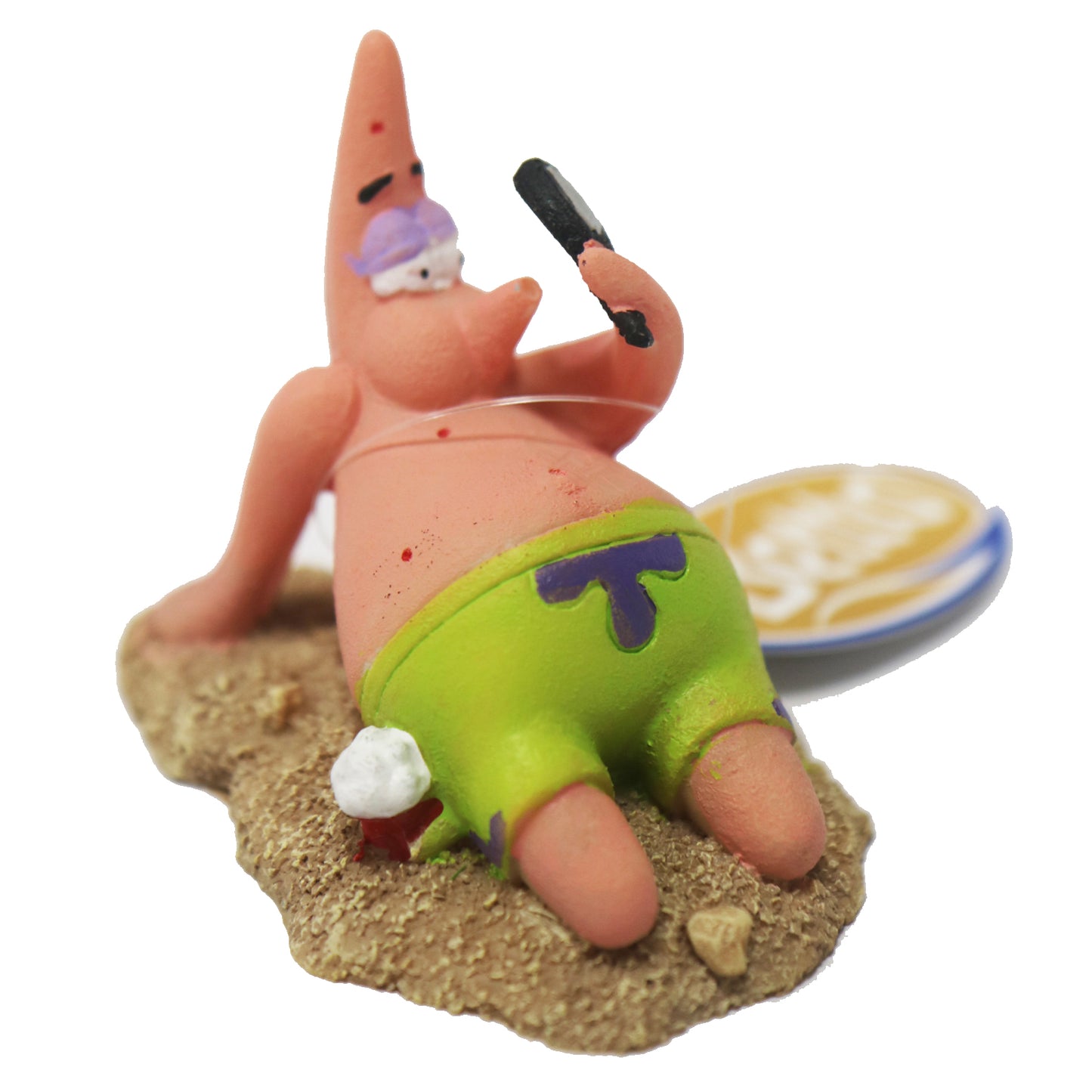 Betta Happy Starfish Man Aquarium Ornament