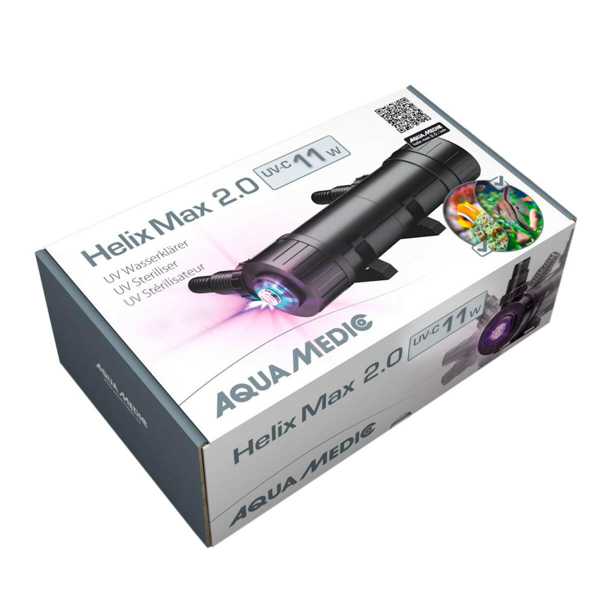 Aqua Medic Helix Max 2.0 UV Steriliser 11w – Charterhouse Aquatics