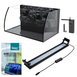 Hygger Glass LED Aquarium Kit.