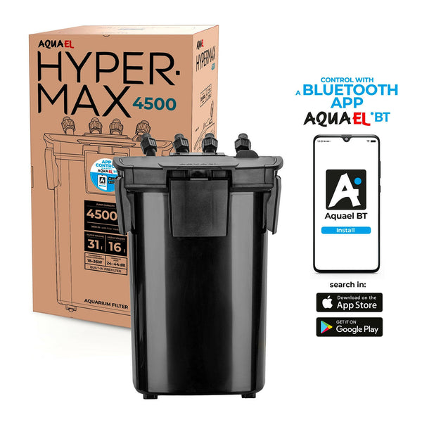 Aquael Hypermax 4500 BT External Filter – Charterhouse Aquatics