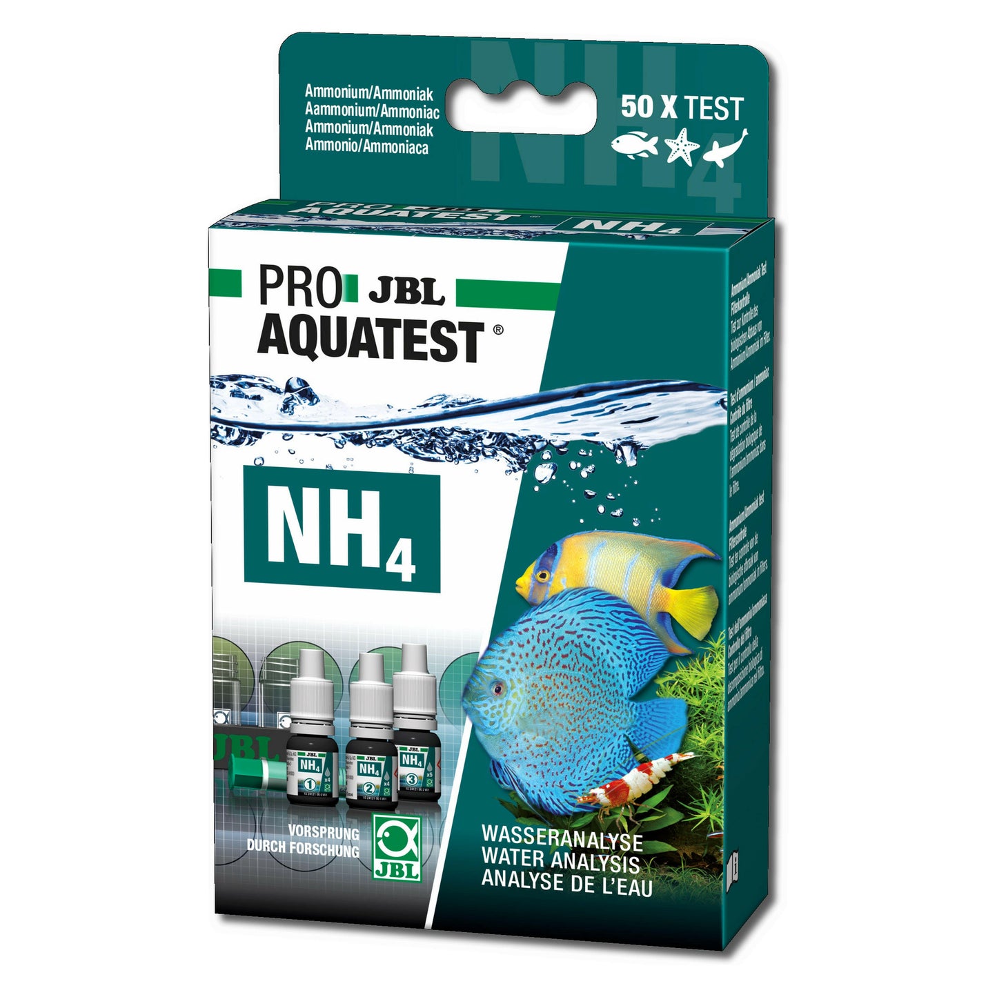 JBL ProAquaTest Ammonia NH4 Water Test Kit