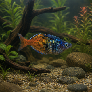 Jantan Boesemani Rainbow Fish