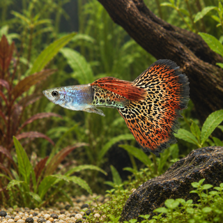 Leopard Male Guppy Poecilia Reticulata
