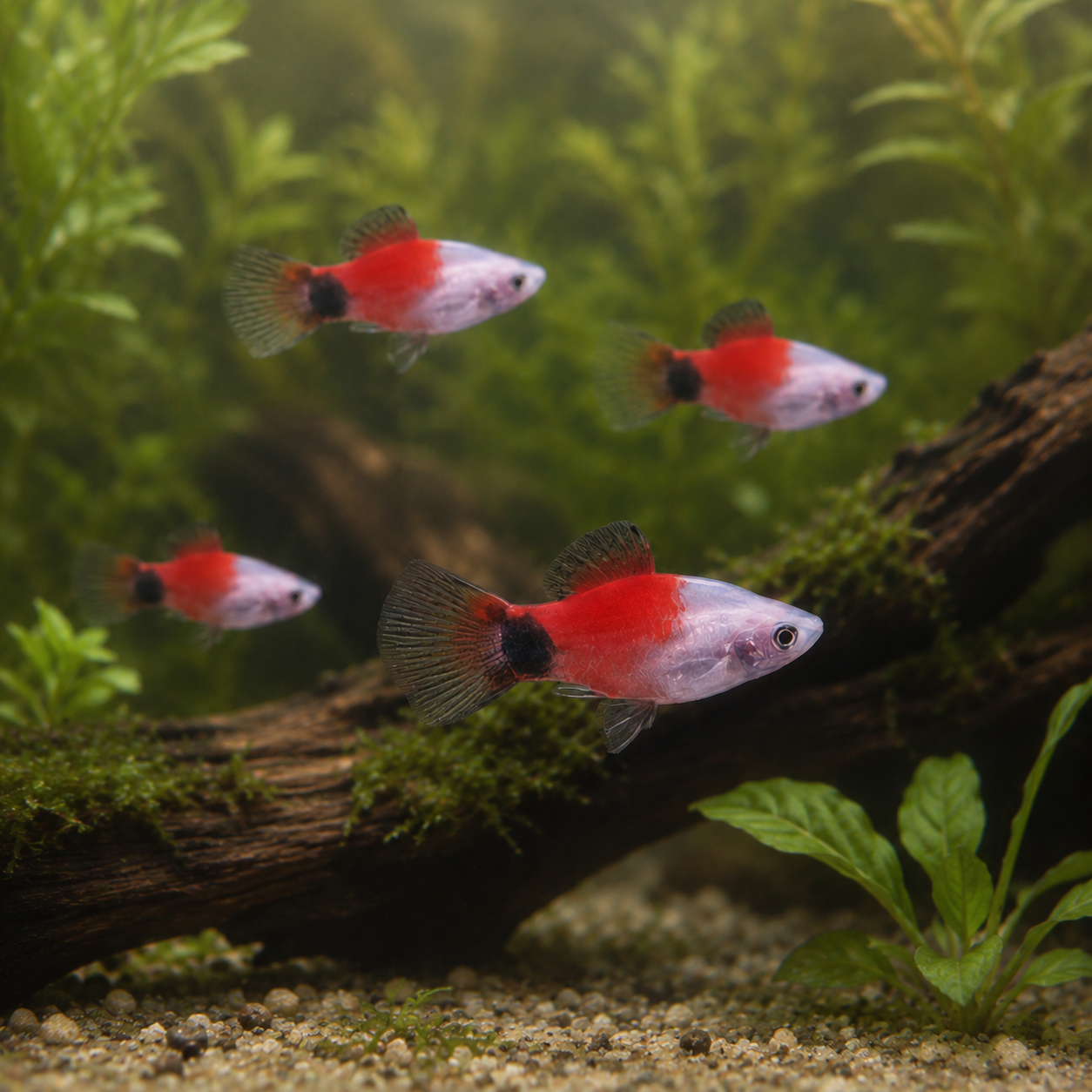 Mickey Mouse Marlboro Platy Xiphophorus Maculatus