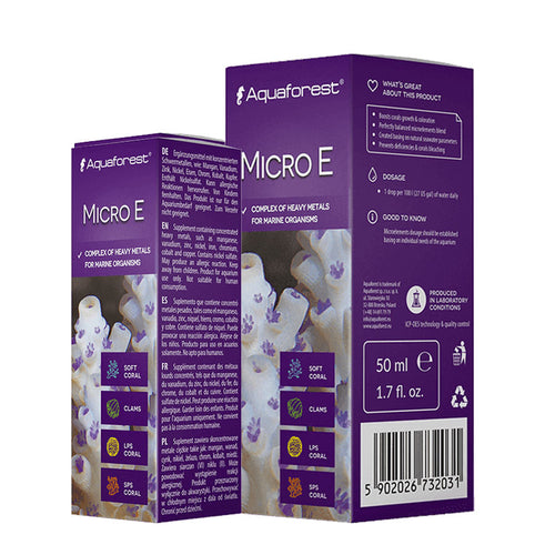 Aquaforest Micro E Marine Heavy Metals Supplement