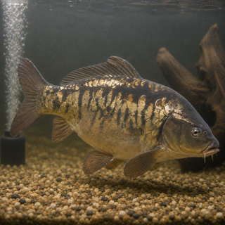 Mirror Carp Cyprinus Carpio