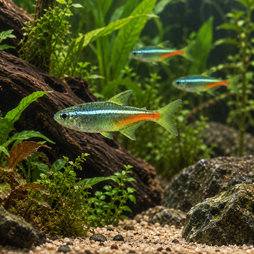 Neon Green Tetra