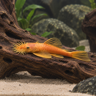 Orange Bristlenose Pleco