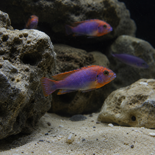 Pseudotropheus Melanochromis Brevis Malawi African Cichlid