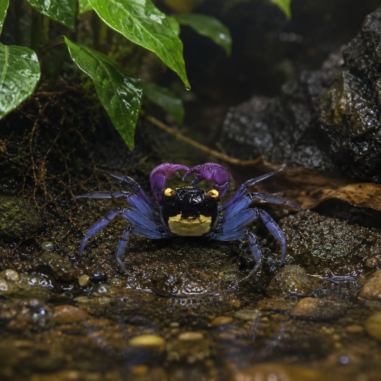 Purple Vampire Crab