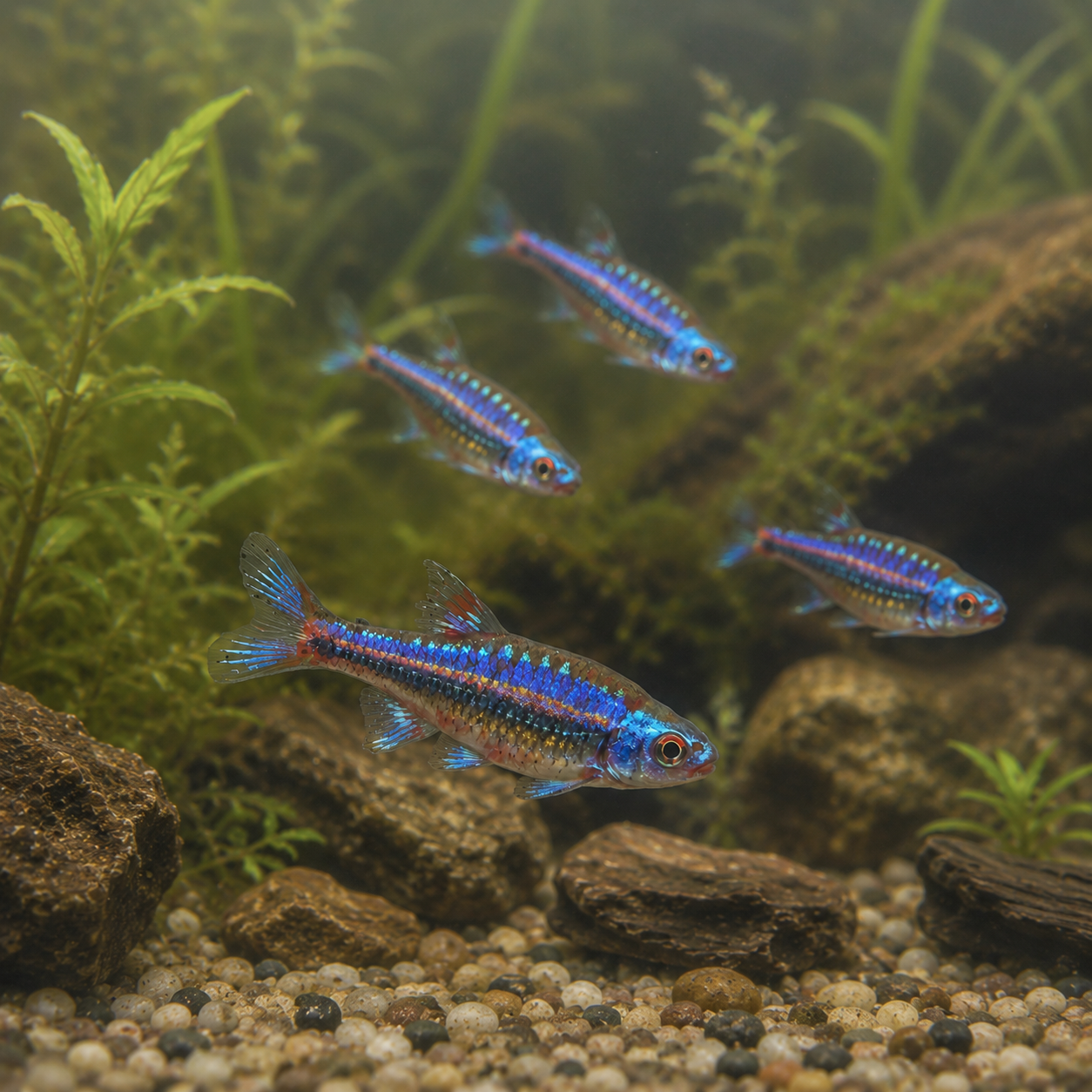 Rainbow Shiner Hydrophlox Chrosomus