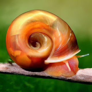 Pink Ramshorn Snail Planorbella Duryi 2cm.