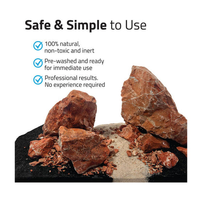 Fluval Aquascaper Natural Sand and Rock Mega Decor Set