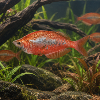 Red Rainbow Fish Glossolepis Incisus