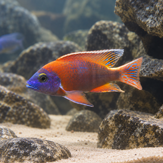 Red Ruby Peacock Malawi African Cichlid