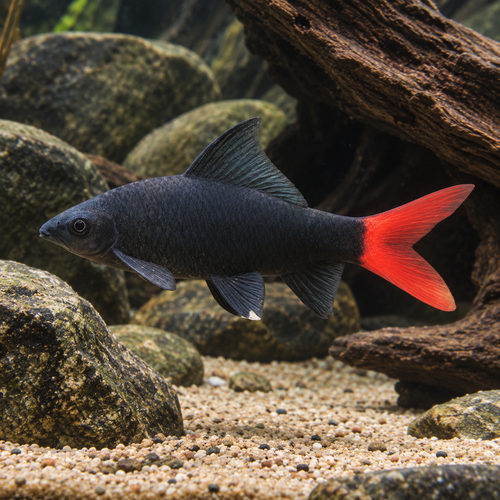 Red Tailed Black Shark 