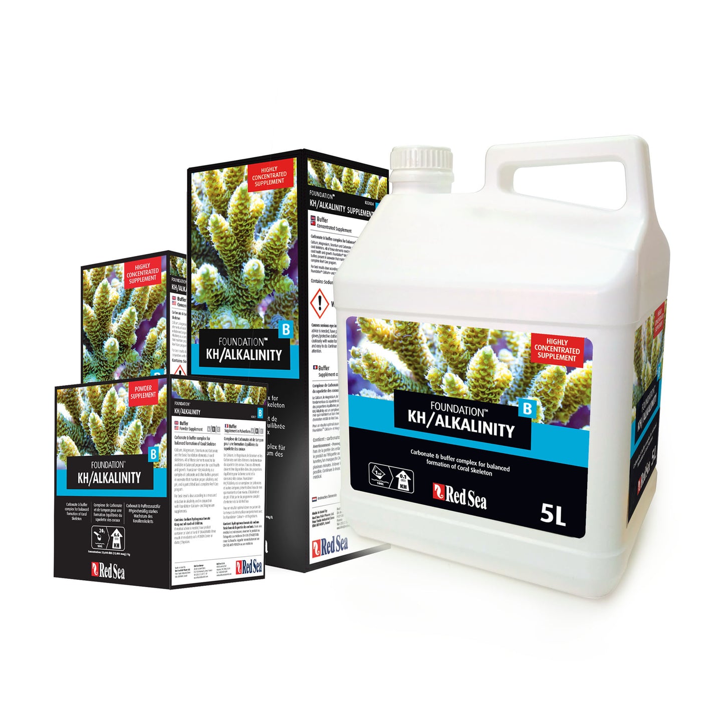 Red Sea Reef Foundation B Marine Alkalinity Supplement