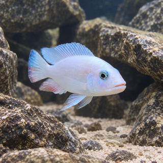 Snow White Malawi African Cichlid