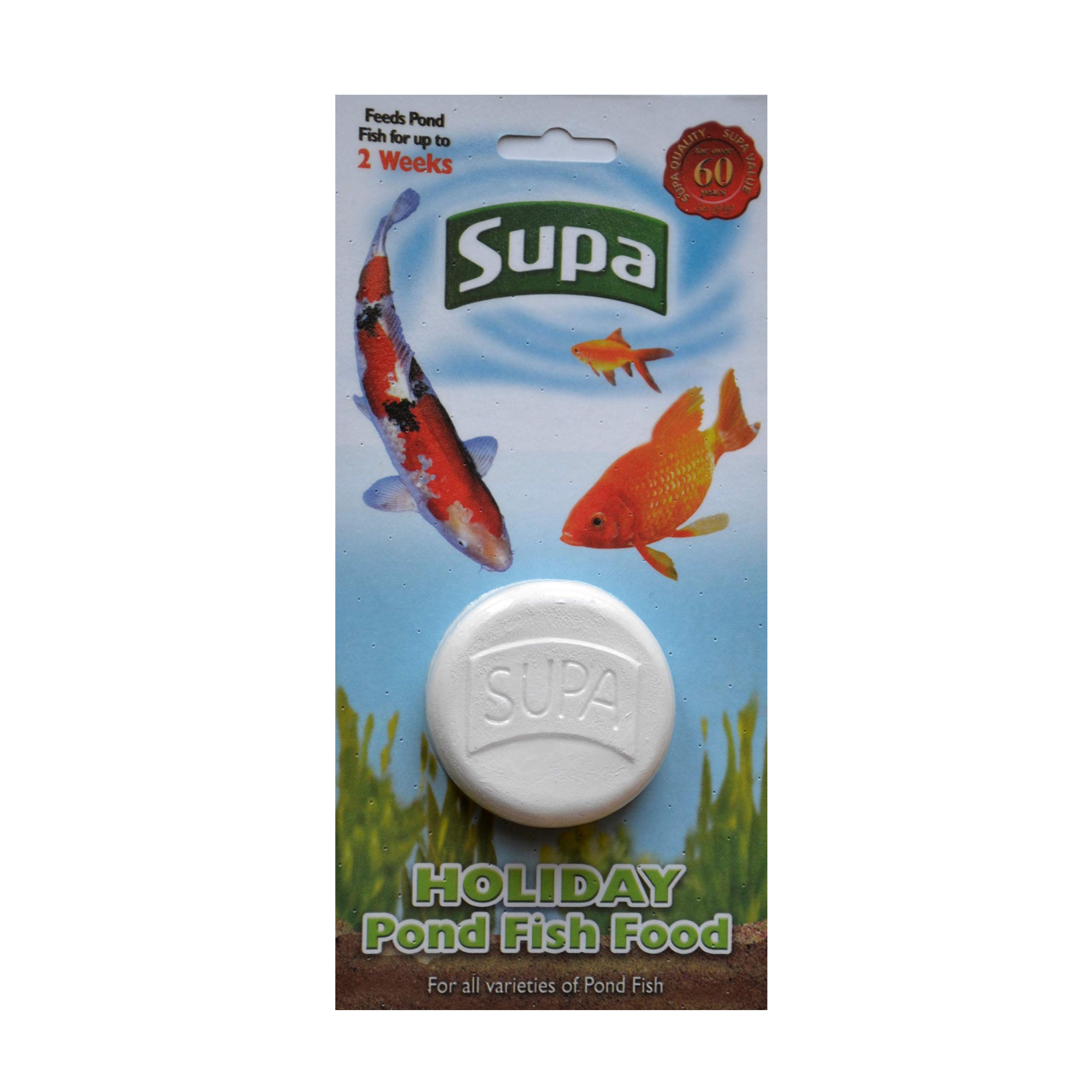 Supa Holiday Pond Fish Food 50g – Charterhouse Aquatics