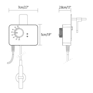 TMC Aquarium Cooling Fan Thermostat Controller