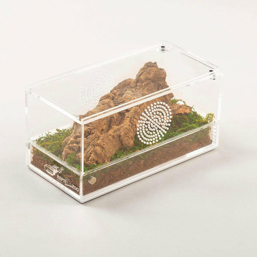 ReptiZoo Acrylic Case with Removable Tray 203 x 102 x 102mm