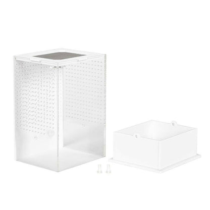 ReptiZoo White Base Insect Acrylic Box 10 × 8.5 x 15cm