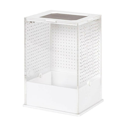 ReptiZoo White Base Insect Acrylic Box 10 × 8.5 x 15cm